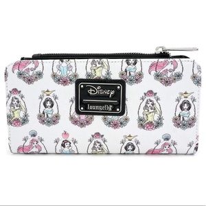 BRAND NEW Loungefly Princesses large wallet